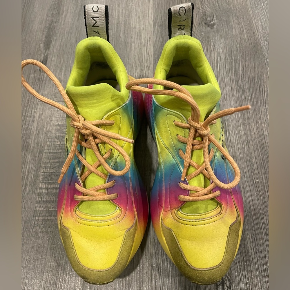 Stella McCartney Eclypse rainbow sneakers